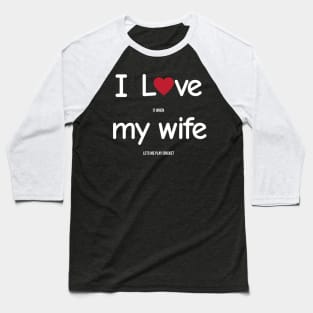 Funny Indian Pakistani Wife Husband Quote Cricket Joke Baseball T-Shirt